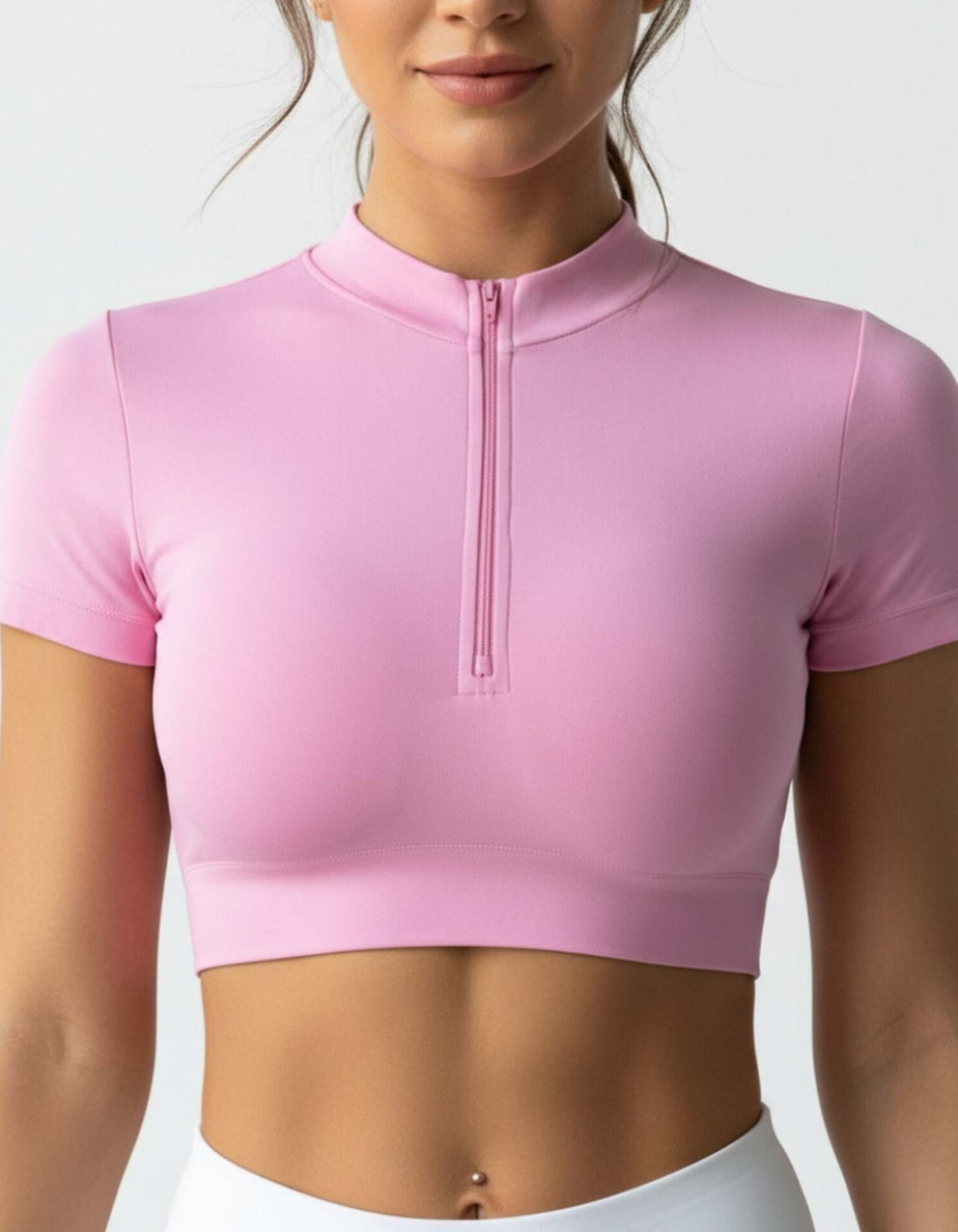 Crop Top Zip Flex