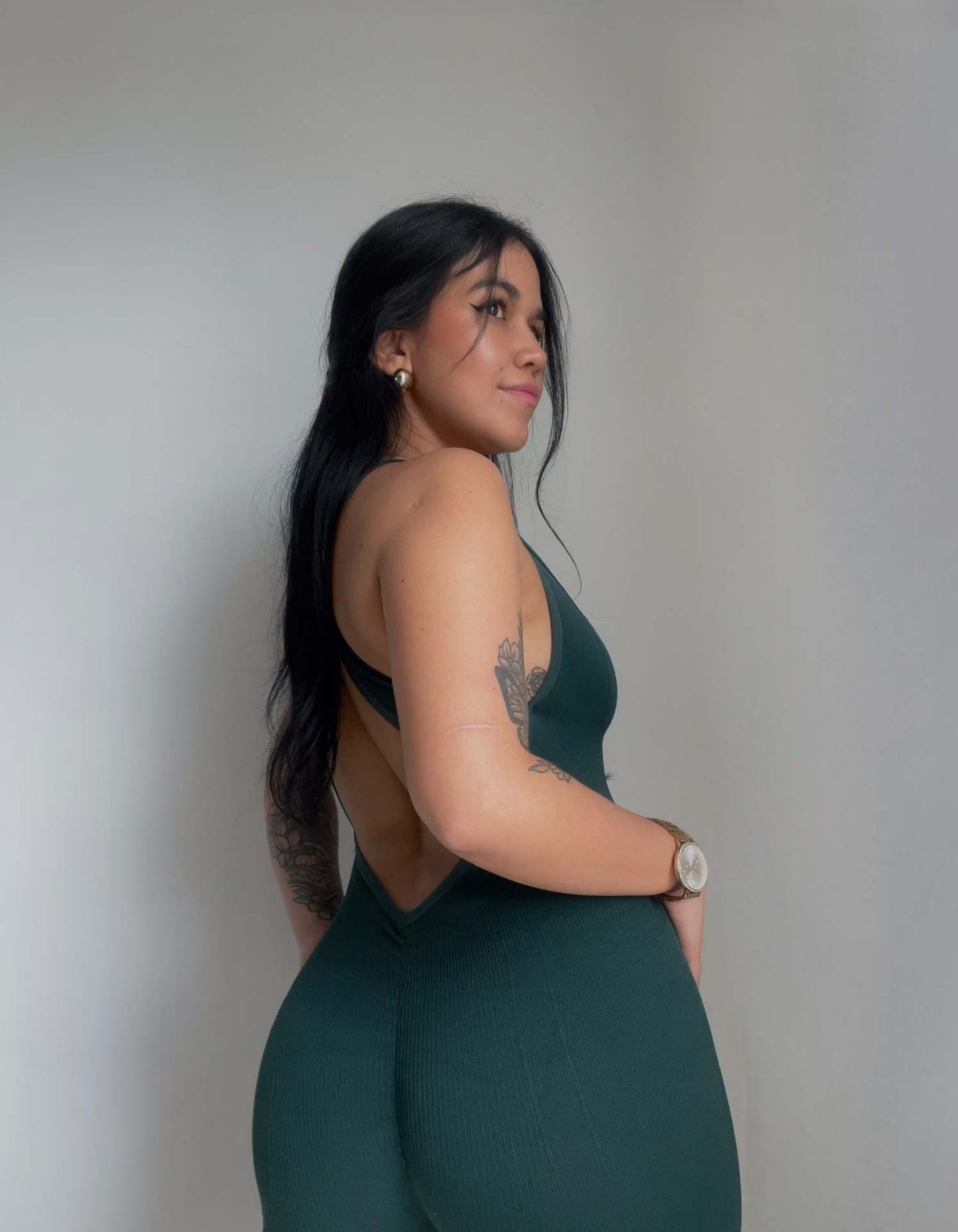Enterizo Cruzed Shape Fit - Largo
