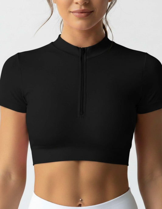 Crop Top Zip Flex