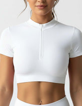 Crop Top Zip Flex