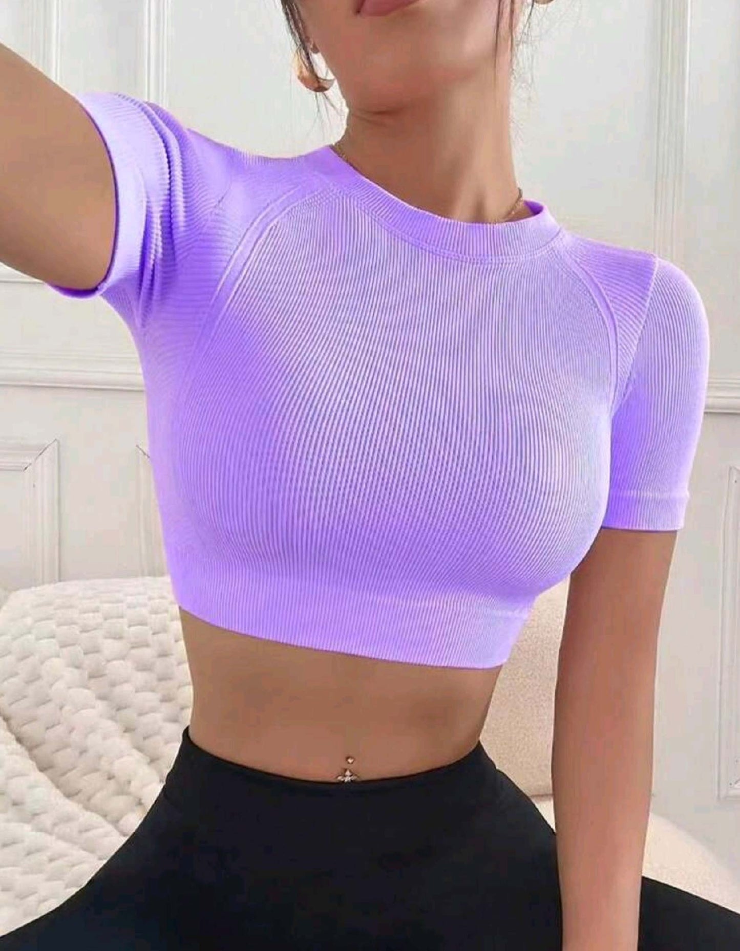 Crop Top Soft Line